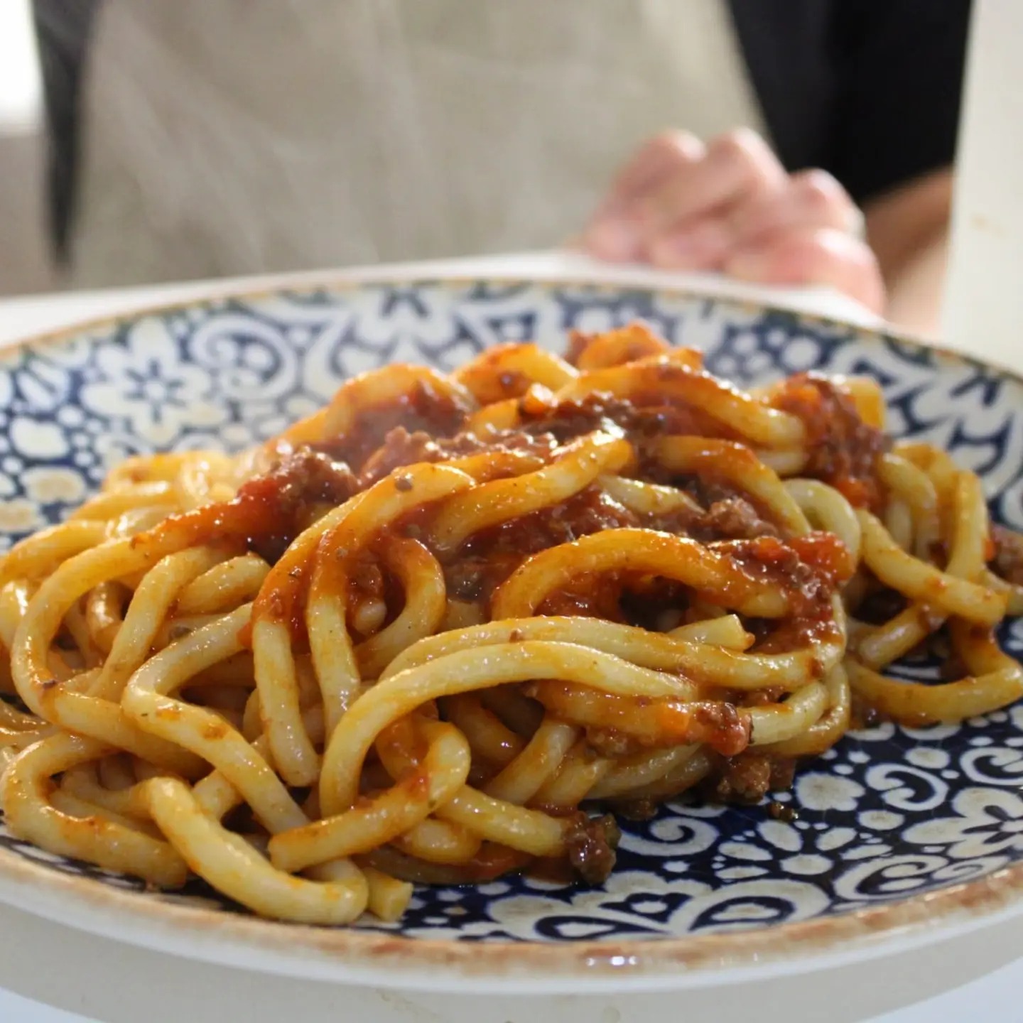 Pici al ragù di carne